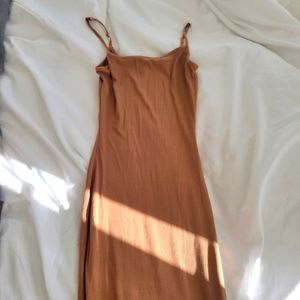 SKIMS Soft Lounge ribbed stretch-modal slip dress - no offers accepted.